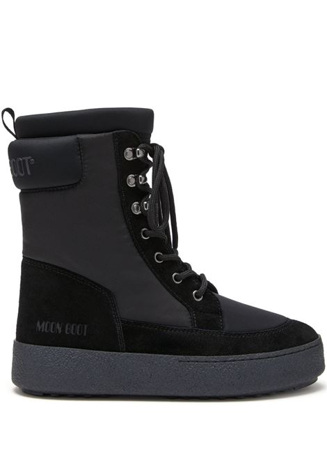 Stivaletti LTrack imbottiti in nero Moon boot - donna MOON BOOT | Stivaletti | 80D2450200N001